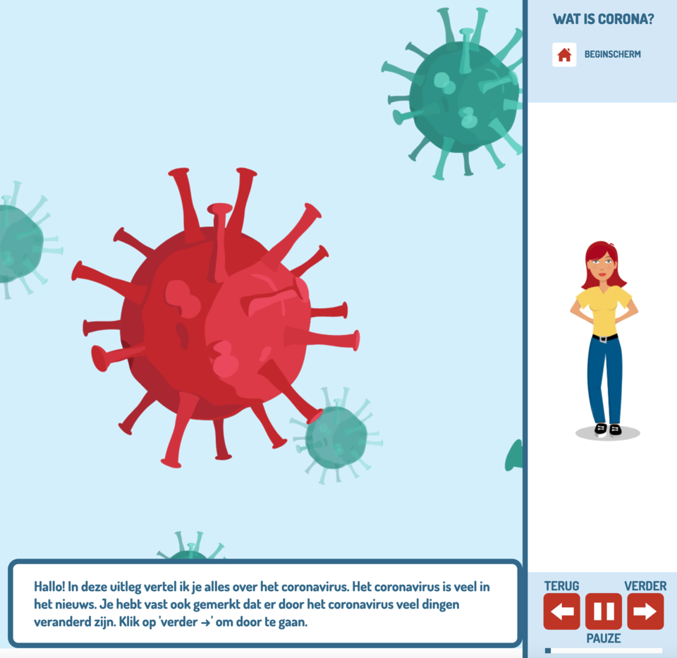 Webhulp Steffie; alles over het coronavirus